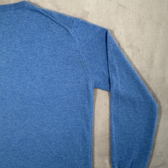 Emi Maglia Sweater Mens Size Medium Blue Wool Cashmere Blend Crewneck - Picture 7 of 12